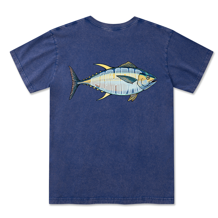 Freeleaf Bluefin Unisex Washed Tee