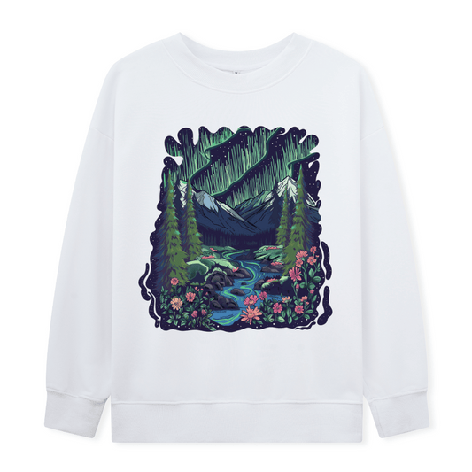 Aurora Front-printed Sweatshirt