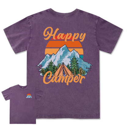 Happy Camper Washed Tee