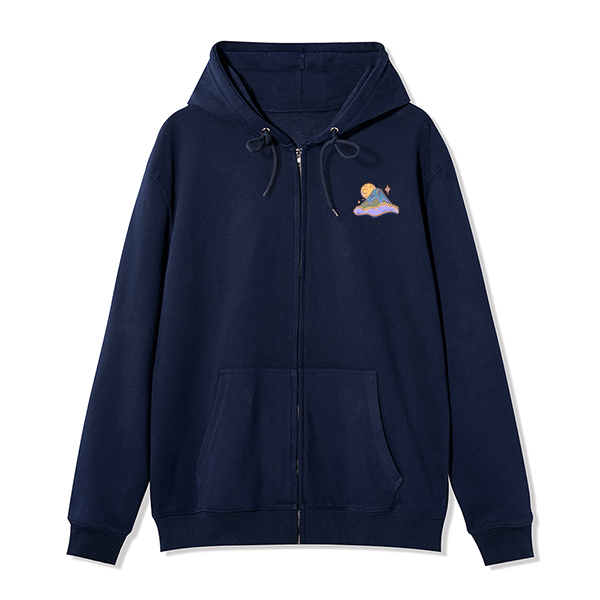 Freeleaf Fairy Tale Halloween Unisex Fleece Full-Zip Hoodie