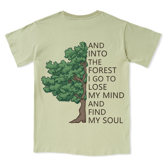 Freeleaf Into Forest And Find My Soul Tee