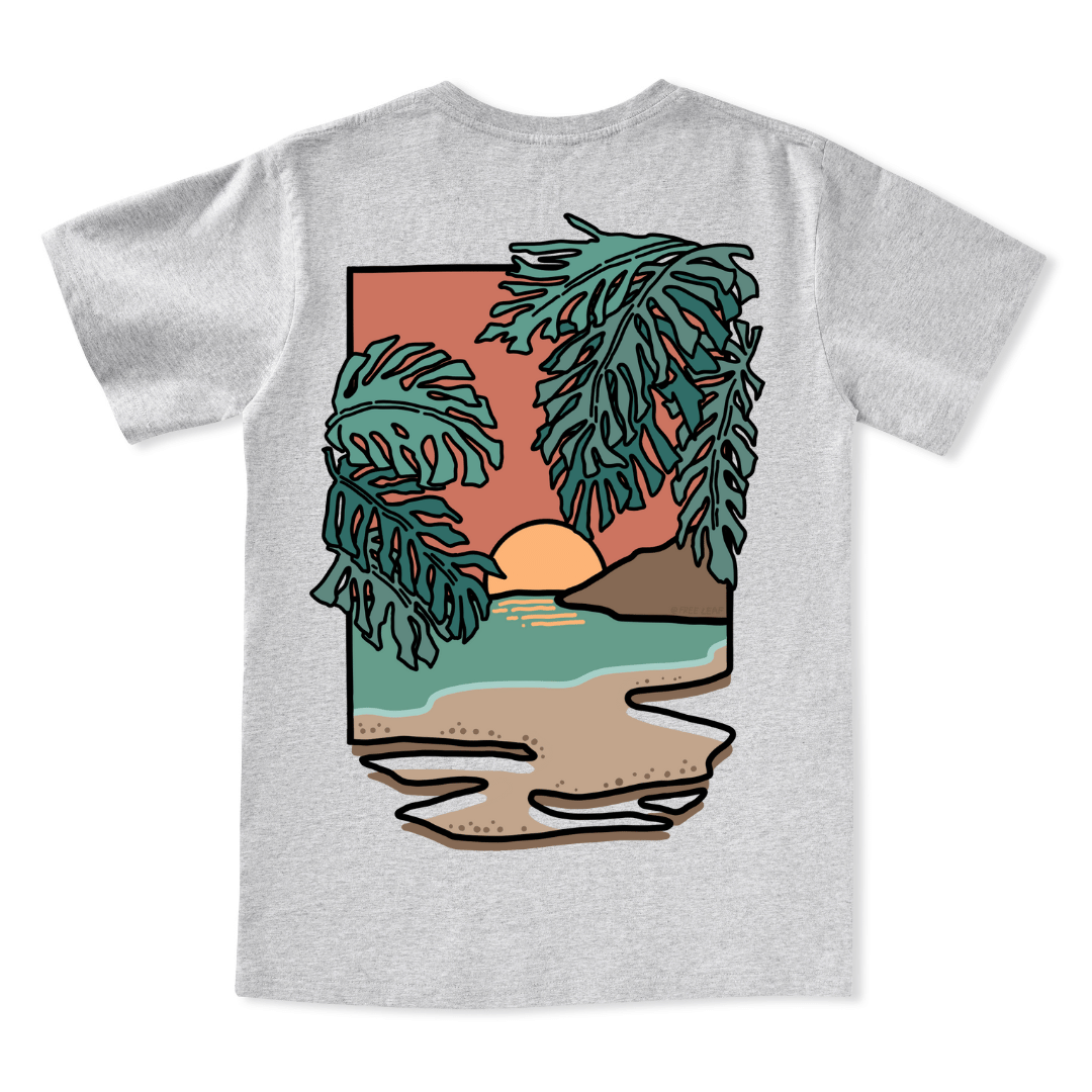 Hawaiian Vacation V-neck Tee