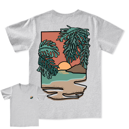 Hawaiian Vacation V-neck Tee