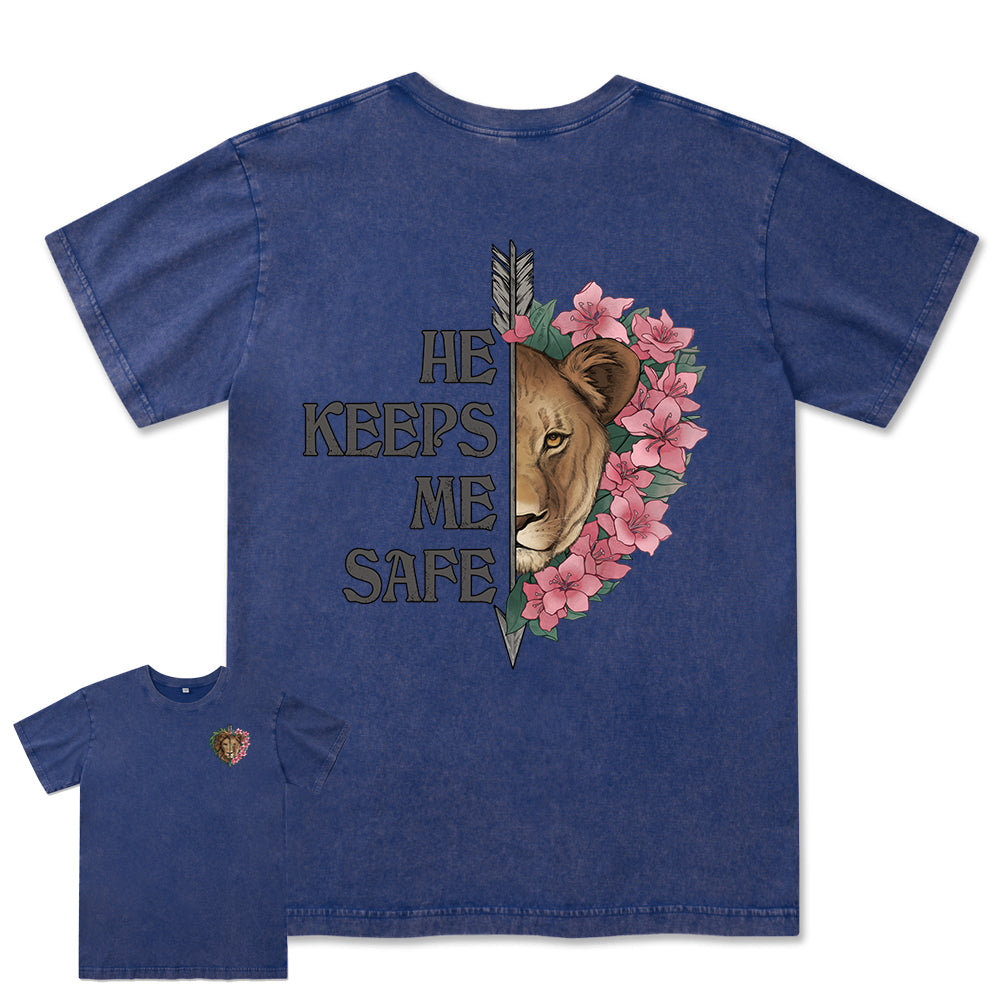 Freeleaf Wild at Heart Love Untamed Unisex Washed Tee