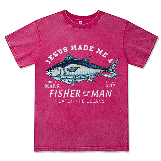 Freeleaf Divine Catch Unisex Washed Tee