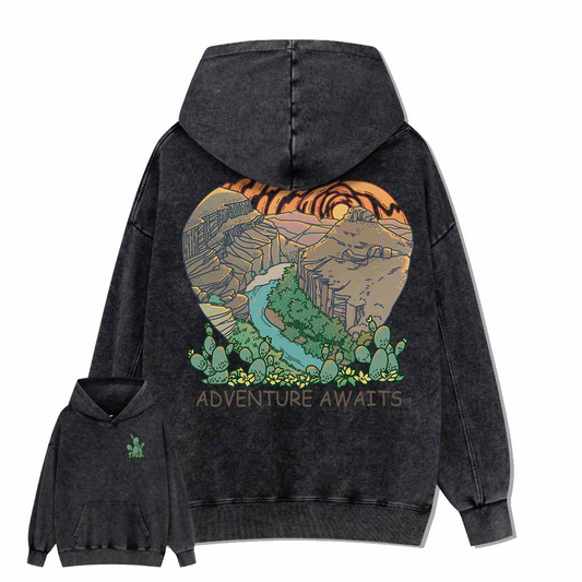 Big Bend National Park Washed Hoodie