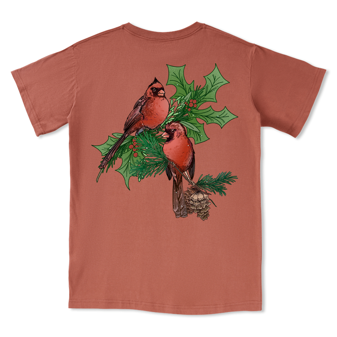 Christmas Cardinal Tee