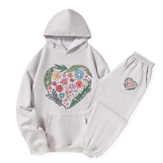 Freeleaf Love's Symphony Nature Inspired Unisex Fleece Suit