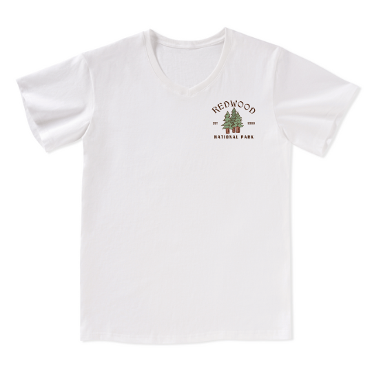 Elk Walk V-neck Tee