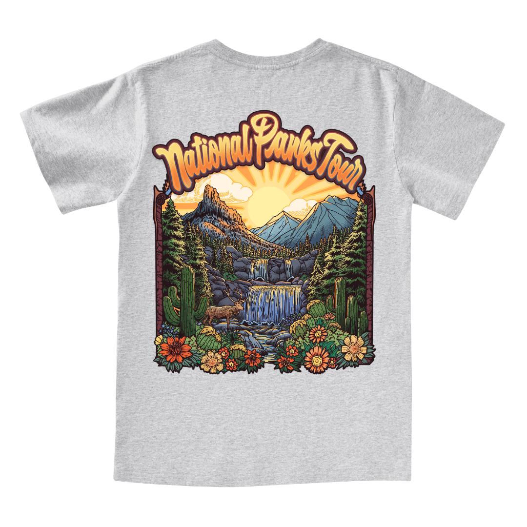 National Parks Tour V-neck Tee