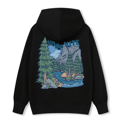 Yosemite National Park Back-printed Hoodie