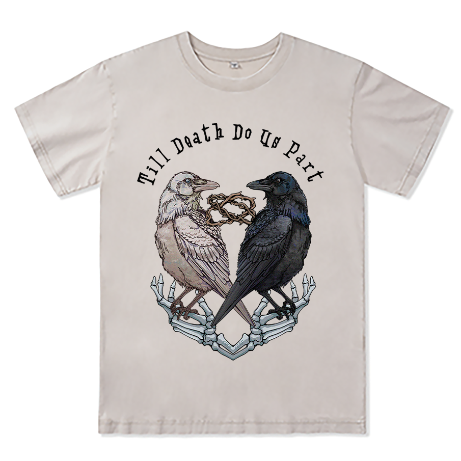 Freeleaf Till Death Do Us Part Unisex Washed Tee