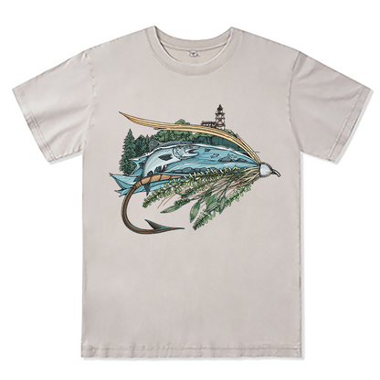 Freeleaf Wings of Superior Unisex Washed Tee