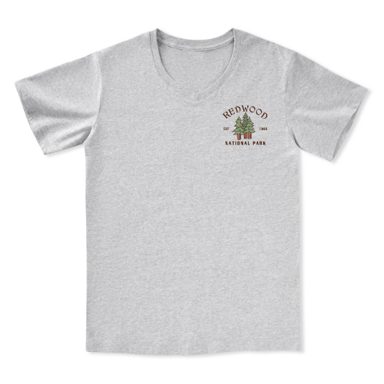 Elk Walk V-neck Tee