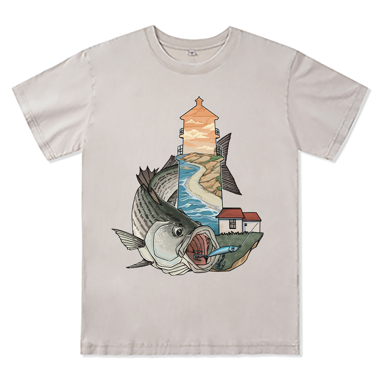 Freeleaf Fishing Radiance Unisex Washed Tee