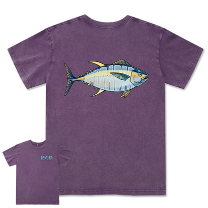 Freeleaf Bluefin Unisex Washed Tee