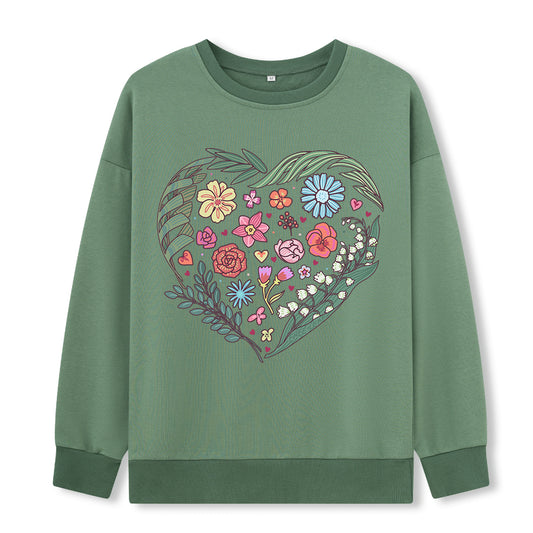 Freeleaf Love's Symphony Nature Inspired Unisex Sweatshirt