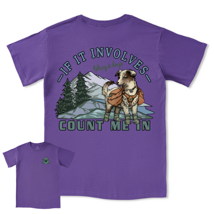 Hiking & Dogs Adventure Tee