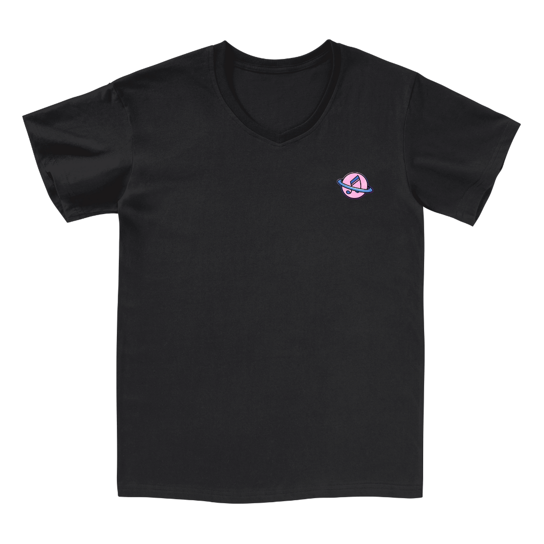 On A Dark Desert Highway V-neck Tee