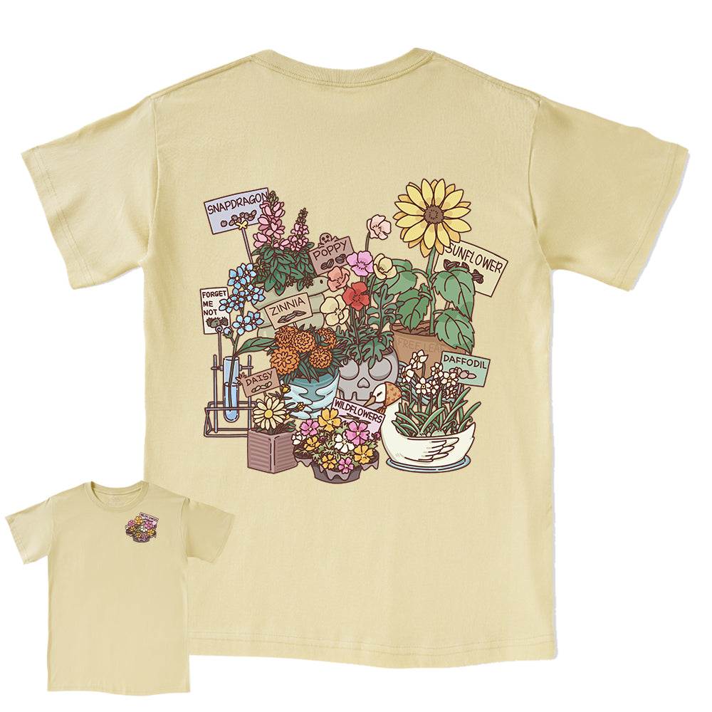 Freeleaf Flourishing Garden Nature Inspired Unisex Tee