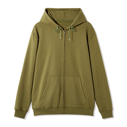 Freeleaf Unisex Nature Inspired Fleece Full-Zip Hoodie