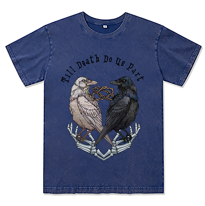 Freeleaf Till Death Do Us Part Unisex Washed Tee