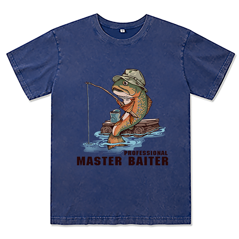 Freeleaf The Master Baiter Unisex Washed Tee