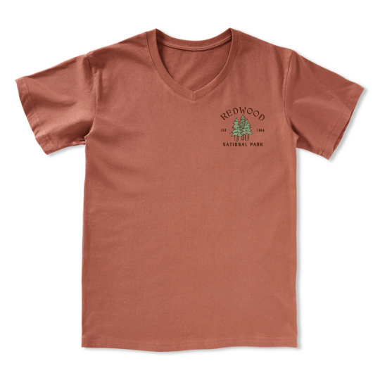 Elk Walk V-neck Tee