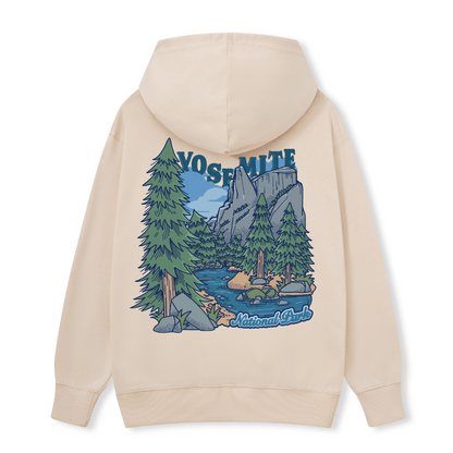 Yosemite National Park Back-printed Hoodie