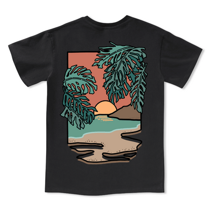 Hawaiian Vacation V-neck Tee