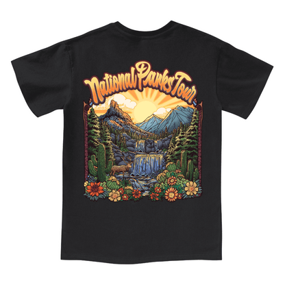 National Parks Tour V-neck Tee