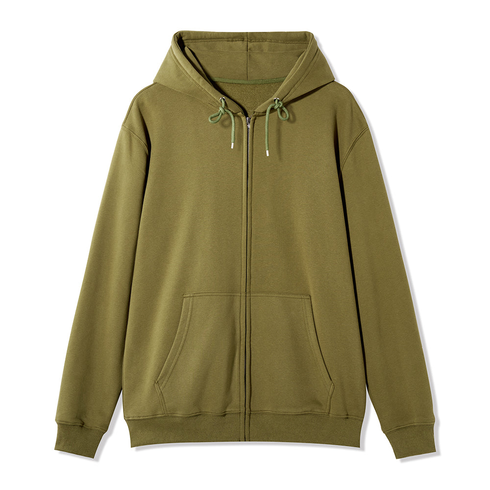 Freeleaf  Be Kind Full-Zip Back-printed Hoodie