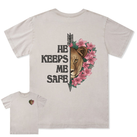 Freeleaf Wild at Heart Love Untamed Unisex Washed Tee