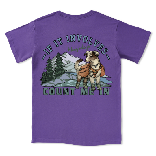 Hiking & Dogs Adventure Tee