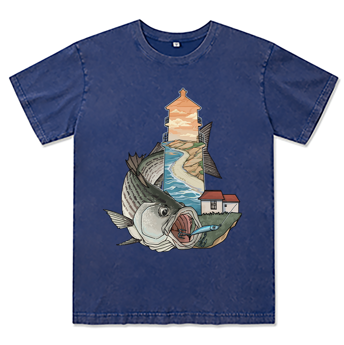 Freeleaf Fishing Radiance Unisex Washed Tee