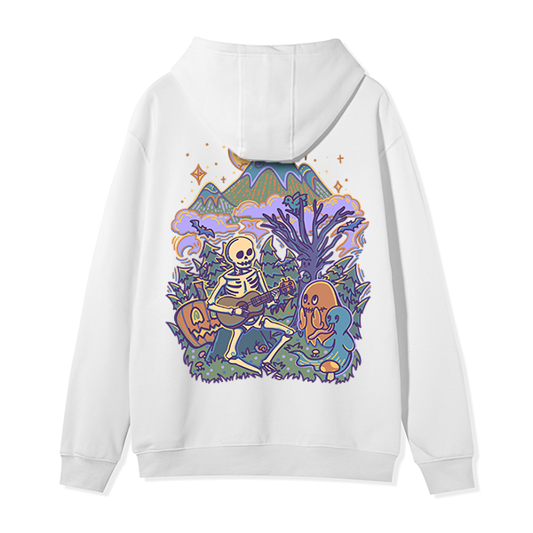 Freeleaf Fairy Tale Halloween Unisex Fleece Full-Zip Hoodie