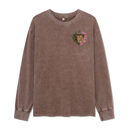 Freeleaf Wild at Heart Love's Serenade Washed Long Sleeve