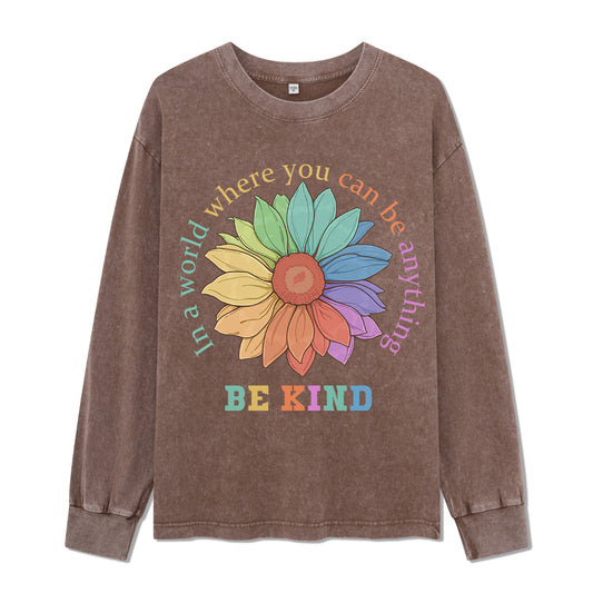 Freeleaf  Be Kind Washed Long Sleeve