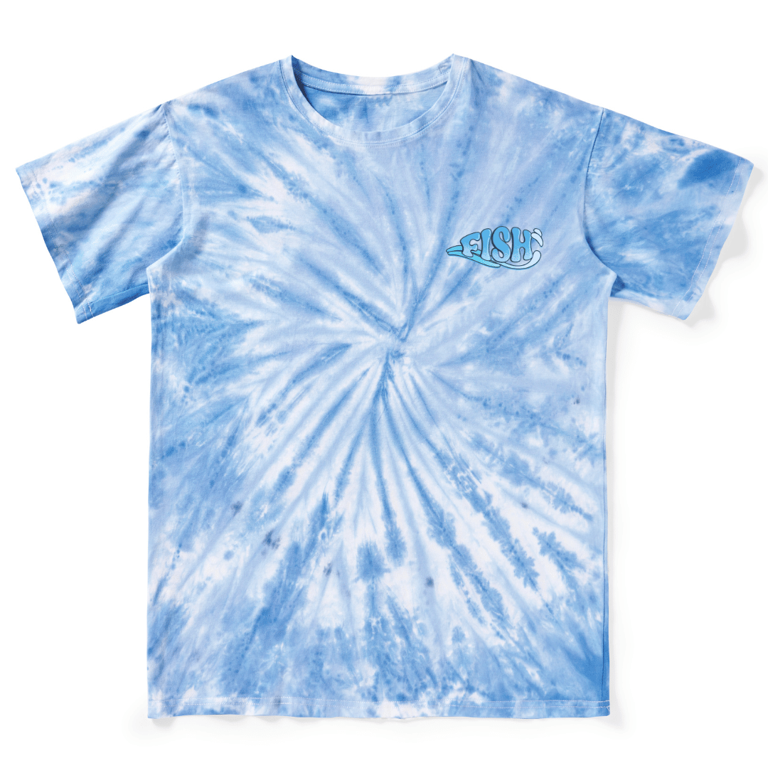 Born To Fish Tie Dye Tee