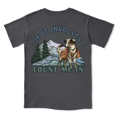 Hiking & Dogs Adventure Tee