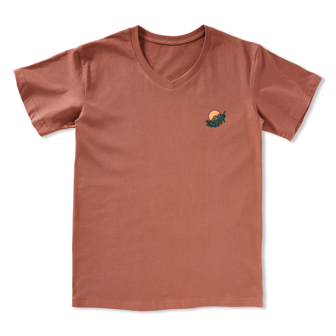 Hawaiian Vacation V-neck Tee