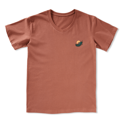 Hawaiian Vacation V-neck Tee