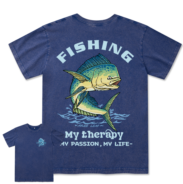 Freeleaf Mahi-Mahi Leap Unisex Washed Tee