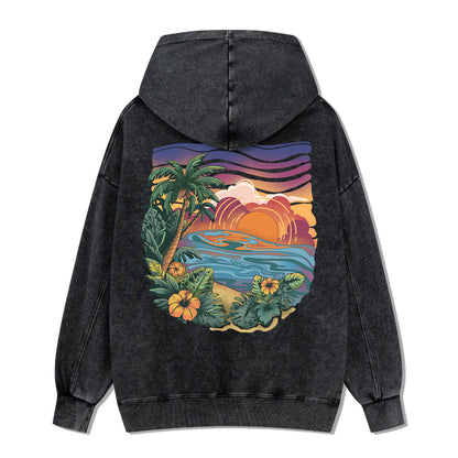 Golden Beach Washed Hoodie