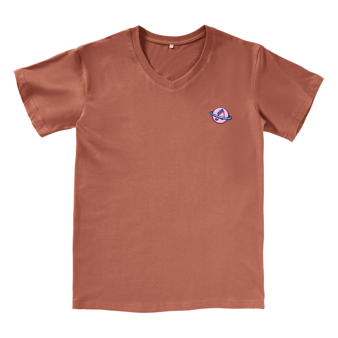 On A Dark Desert Highway V-neck Tee