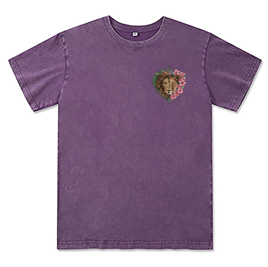 Freeleaf Wild at Heart Love Untamed Unisex Washed Tee