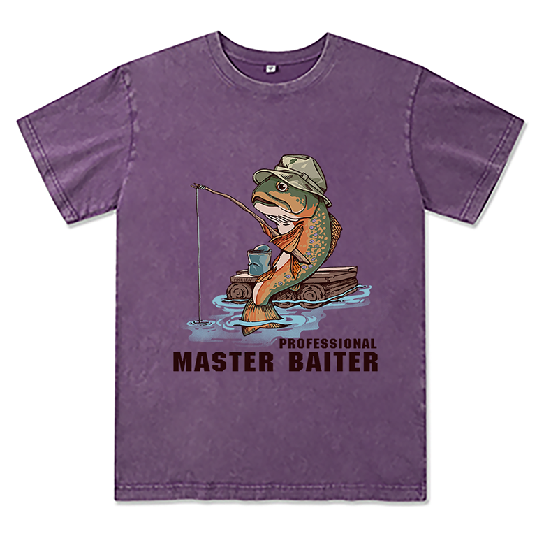 Freeleaf The Master Baiter Unisex Washed Tee