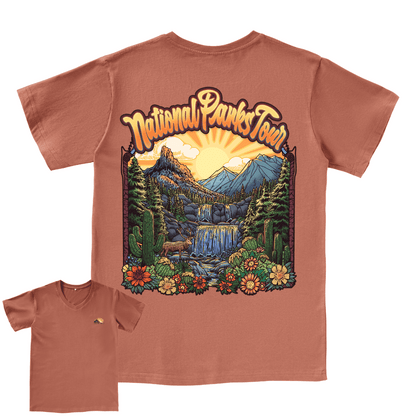 National Parks Tour V-neck Tee