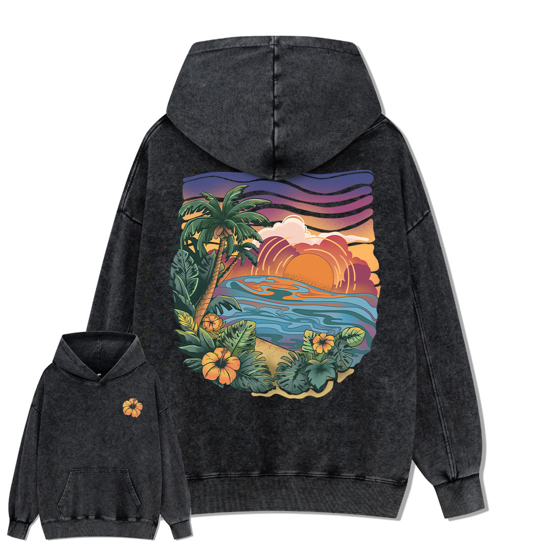 Golden Beach Washed Hoodie