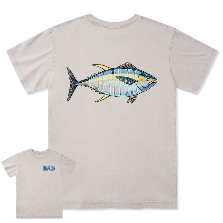 Freeleaf Bluefin Unisex Washed Tee